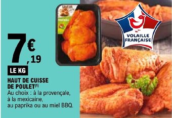 E.Leclerc HAUT DE CUISSE DE POULET(¹) offre
