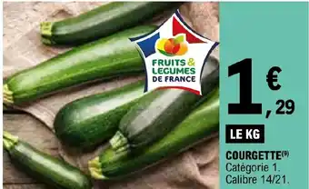 E.Leclerc COURGETTE (9) offre