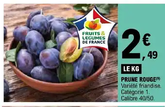 E.Leclerc PRUNE ROUGE (⁹) offre