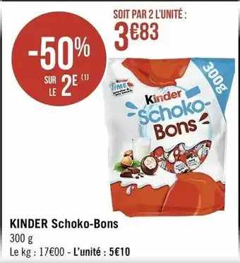 Kinder Schoko-Bons