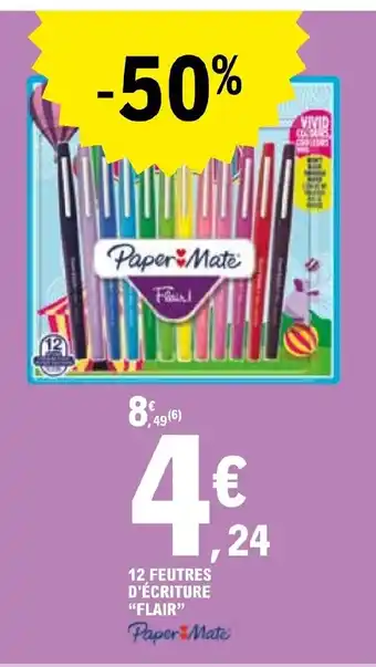 12 FEUTRES D'ÉCRITURE "FLAIR"