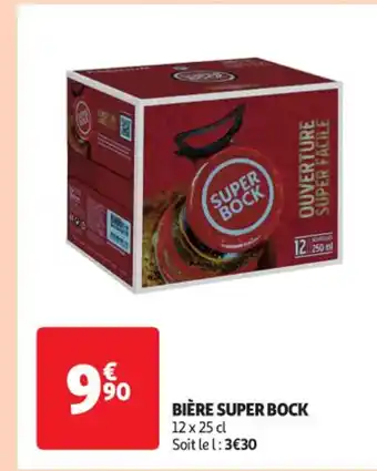 Auchan BIÈRE SUPER BOCK offre