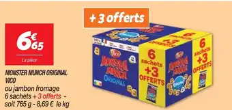 Netto MONSTER MUNCH ORIGINAL VICO offre