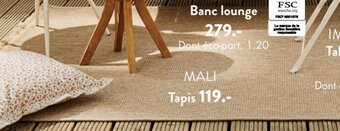 Casa MALI Tapis offre