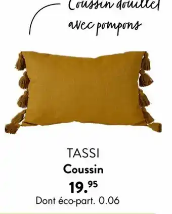 Casa TASSI Coussin offre
