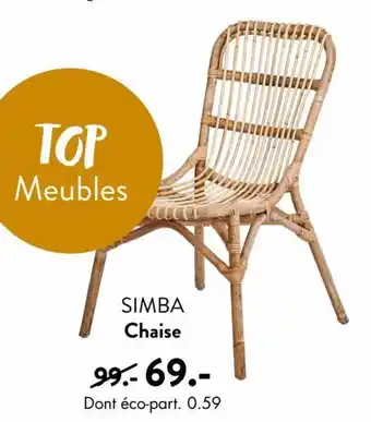 Casa SIMBA Chaise offre