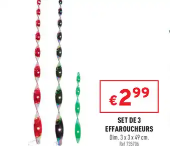 Trafic Set De 3 Effaroucheurs offre