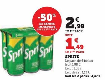 Super U Sprite offre
