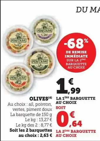 Super U Olives offre