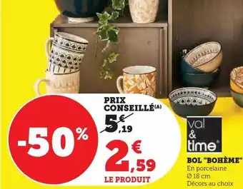 Super U Bol boheme offre