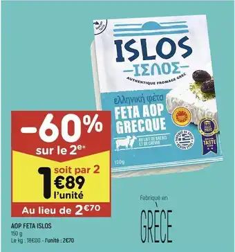 Aop feta islos