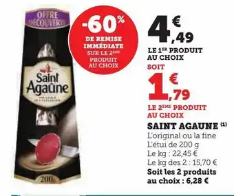 Hyper U Saint agaune offre