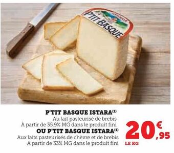 Hyper U P'tit basque istara offre