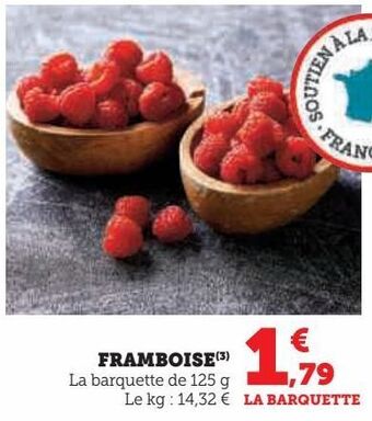 Hyper U Framboise offre