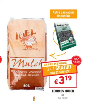 Trafic Ecorces Mulch offre