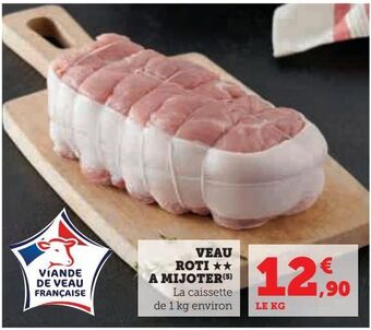 U Express Veau roti a mijoter offre