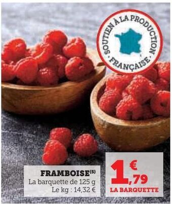 U Express Framboise offre