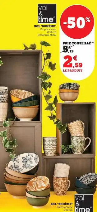 U Express Bol bohème offre