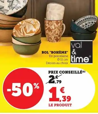 U Express Bol bohème offre