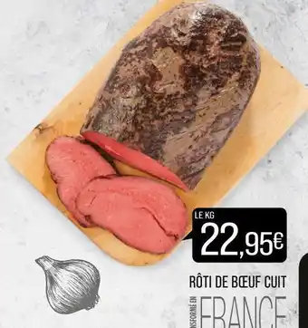 Match Roti de beouf cuit offre