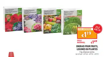 Trafic Engrais pour fruits,Legumes ou Plantes offre