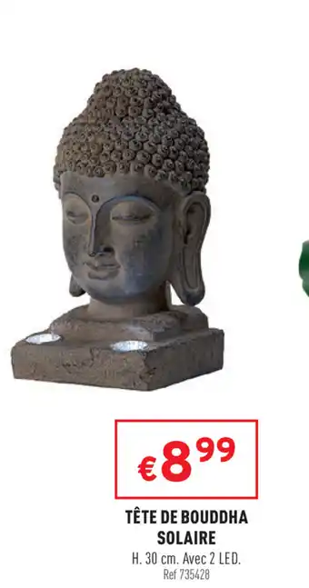 Trafic Tête De Bouddha Solaire offre