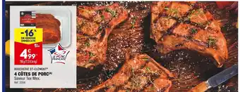 ALDI Boucherie st-clément 4 côtes de porc offre