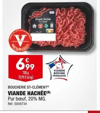 ALDI Boucherie st-clément viande hachée offre