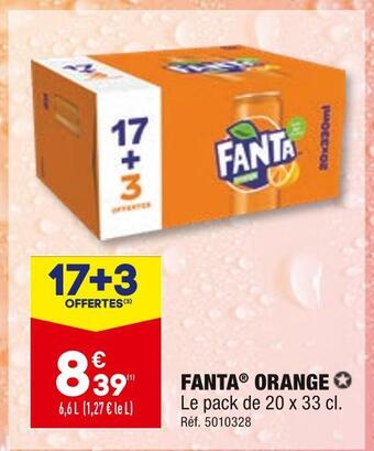 ALDI Fanta fanta orange offre