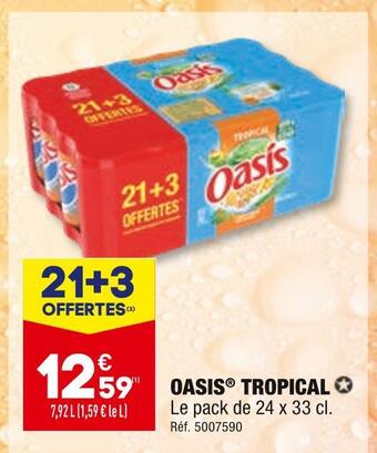 ALDI Oasis oasis tropical offre