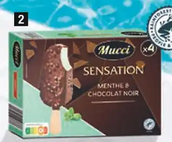 ALDI Mucci 4 bâtonnets menthe chocolat offre