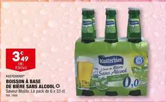 ALDI Kusterbier boisson à base de bière sans alcool offre