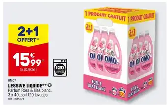 ALDI Omo lessive liquide* offre