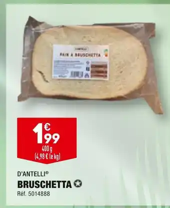 ALDI D’antelli bruschetta offre