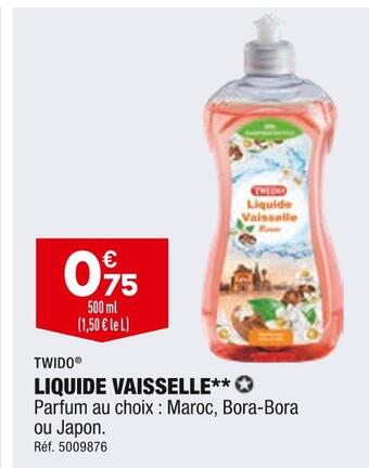 ALDI Twido liquide vaisselle** offre