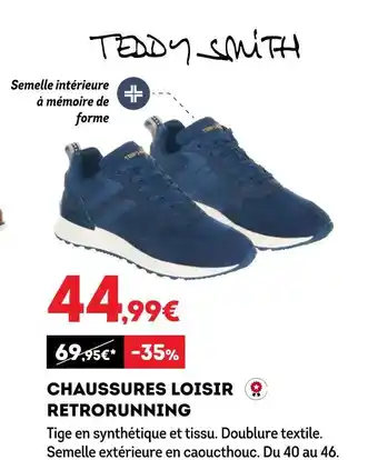 Teddy smith chaussures loisir retrorunning