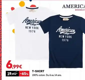 Sport 2000 American college t-shirt offre