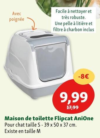 Maxi Zoo Anione maison de toilette flipcat offre