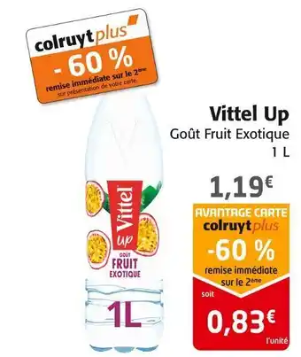 Colruyt Vittel vittel up offre