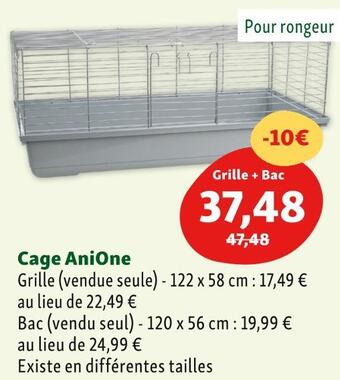 Maxi Zoo Anione cage offre