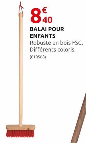 Rural Master Balai pour enfants offre