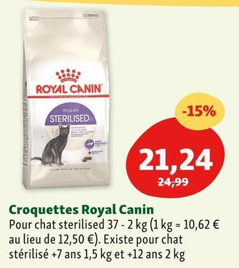 Maxi Zoo Royal canin croquettes offre
