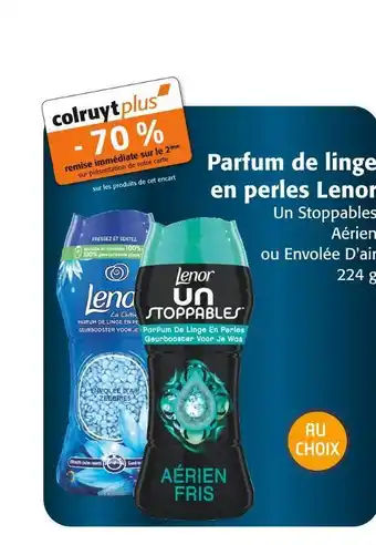 Lenor parfum de linge en perles