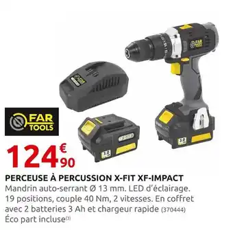 Rural Master Far tools perceuse à percussion x-fit xf-impact offre