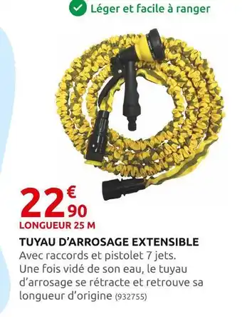 Rural Master Tuyau d’arrosage extensible offre