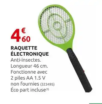 Raquette électronique