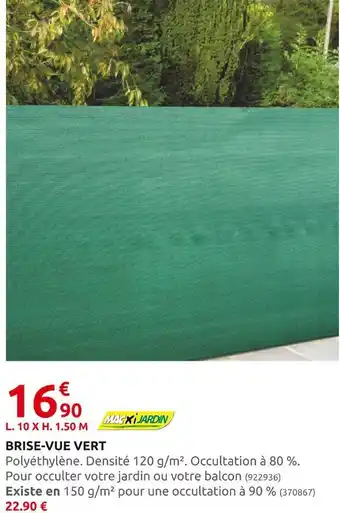 Rural Master Macxi jardin brise-vue vert offre