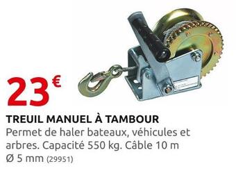 Rural Master Treuil manuel à tambour offre