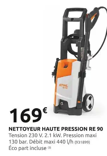 Rural Master Stihl nettoyeur haute pression re 90 offre