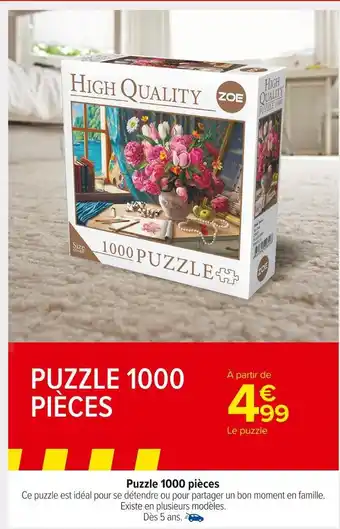 Carrefour Market Puzzle 1000 pièces offre